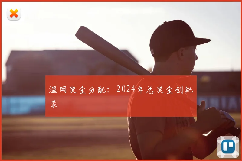 温网奖金分配：2024年总奖金创纪录