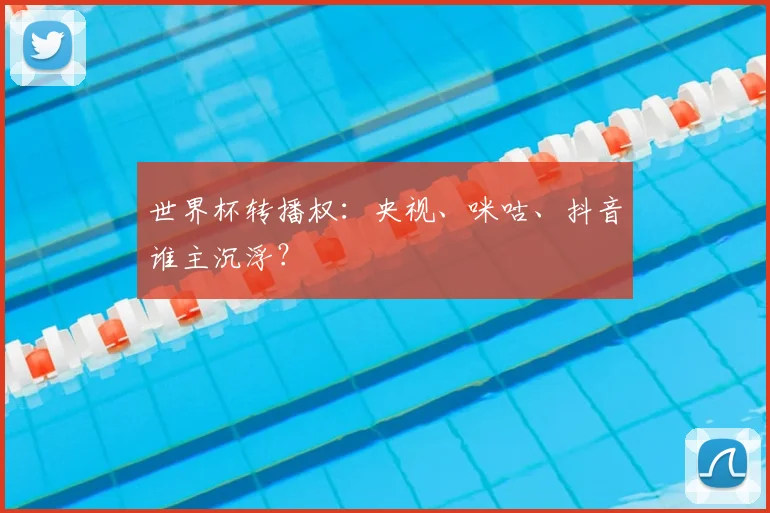 世界杯转播权：央视、咪咕、抖音谁主沉浮？