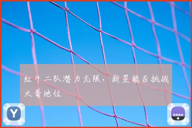 红牛二队潜力无限，新星能否挑战大哥地位